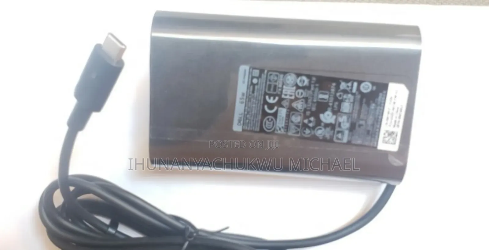 Dell 65watts Laptop Charger or Adapter With Type C Mouth
