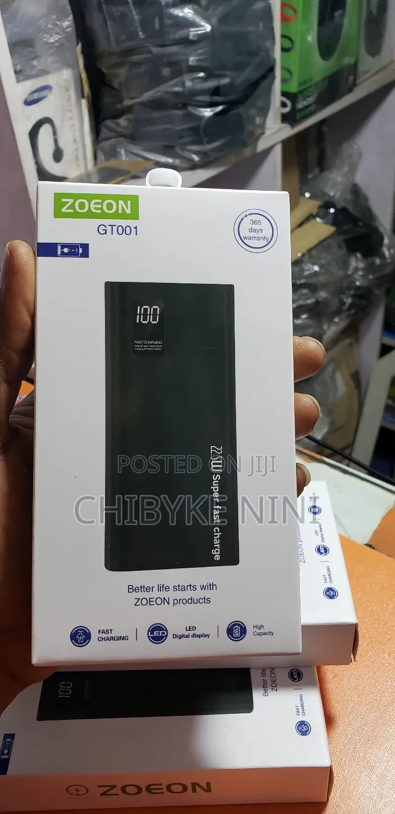 Zoeon Gt001 20,000 Mah 22.5w Super Fast Charge