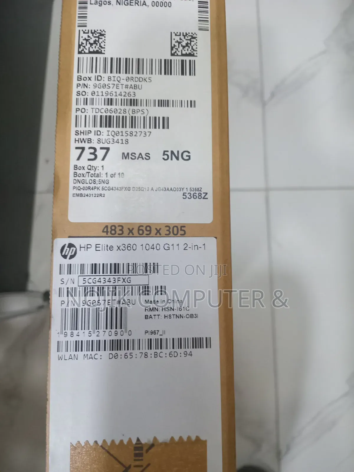 New Laptop HP EliteBook X360 1040 G9 16GB Intel Core I7 SSD 512GB