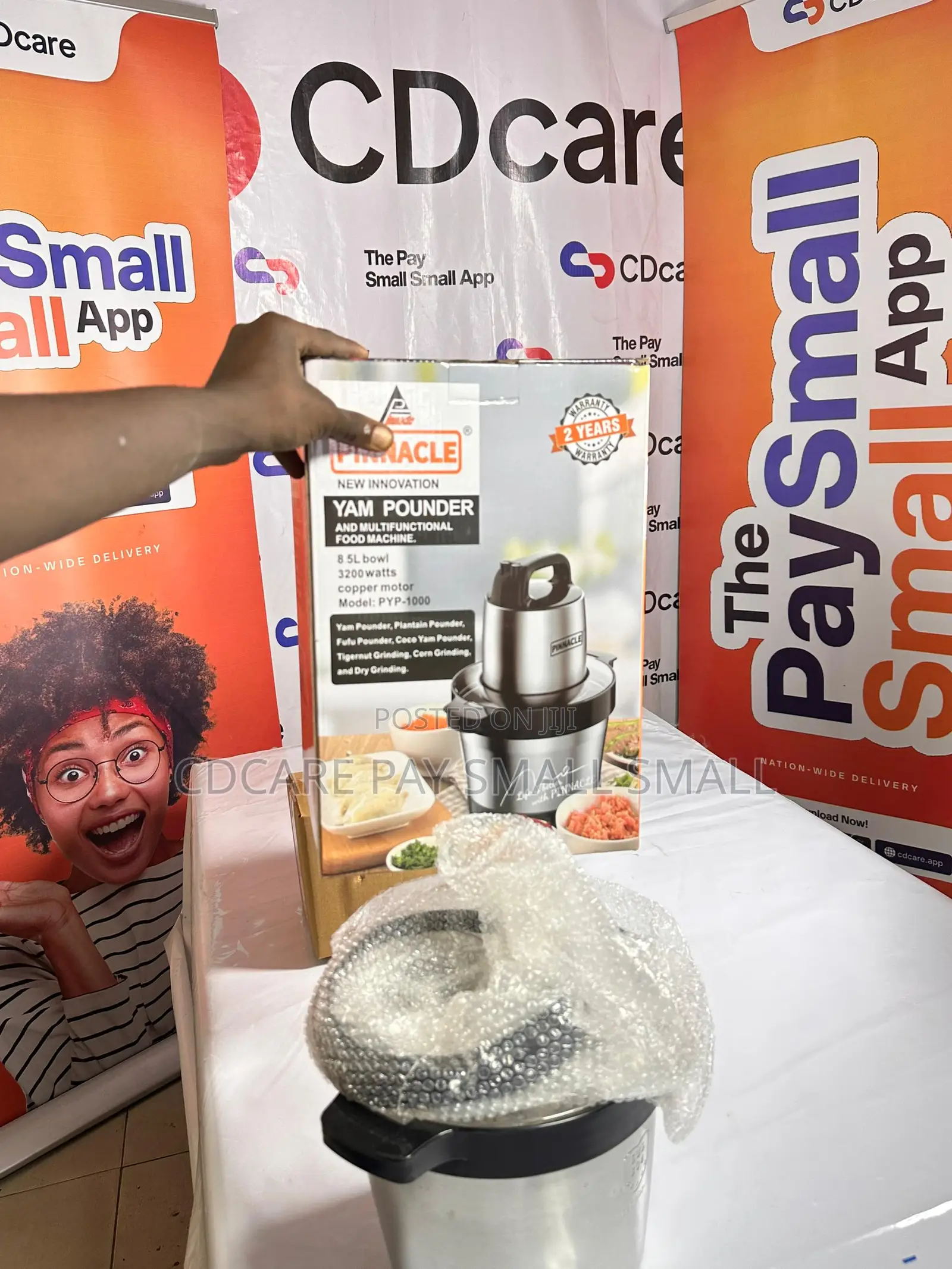 Pay Small Small Pinnacle 8.5l Yam Pounder on Cdcare.App