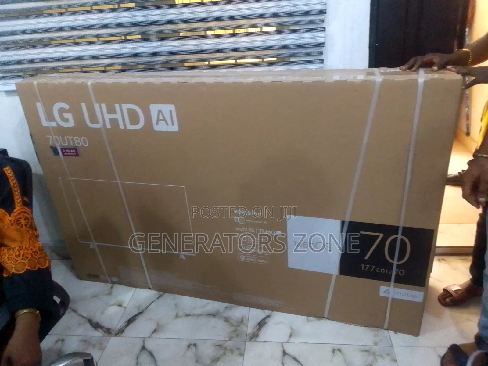 Lg 70 Inch Uhd Smart Tv Ut80 Immersive Viewing Experience