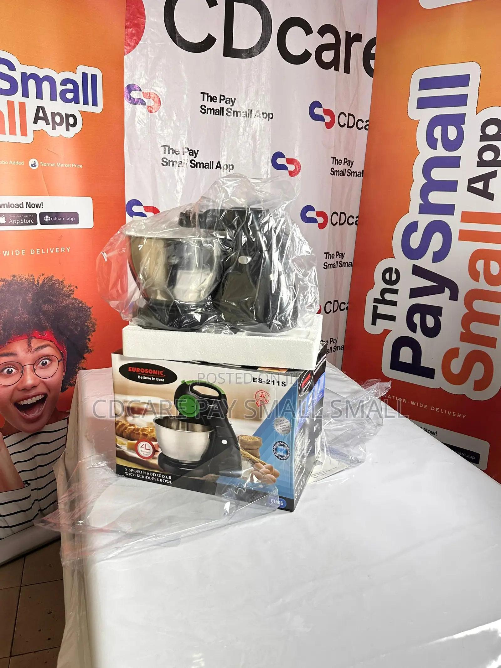 Pay Small Small Eurosonic Super Handmixer On Cdcare.App