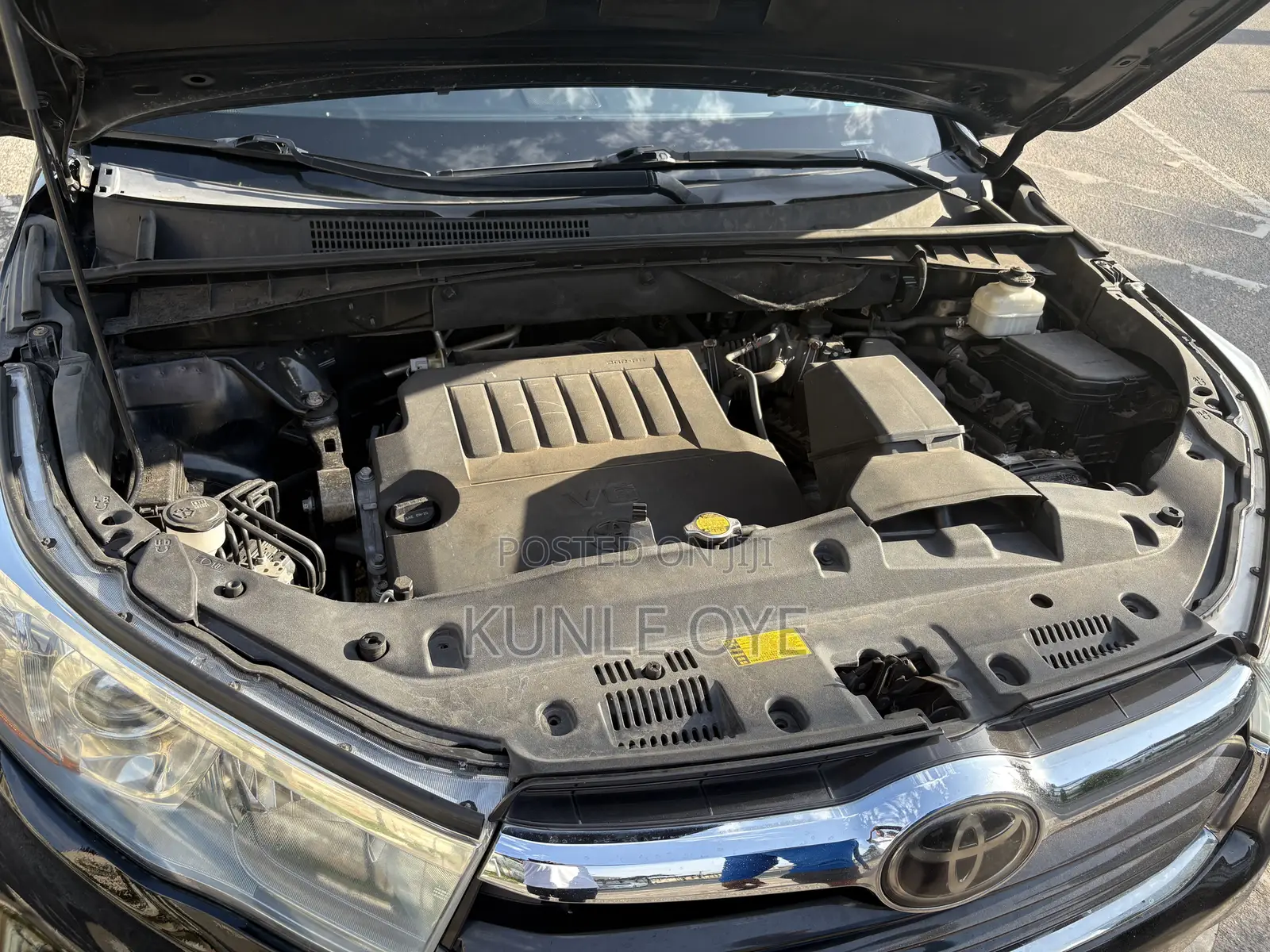 Toyota Highlander Limited Platinum 4dr SUV (3.5L 6cyl 6A) 2014 Black