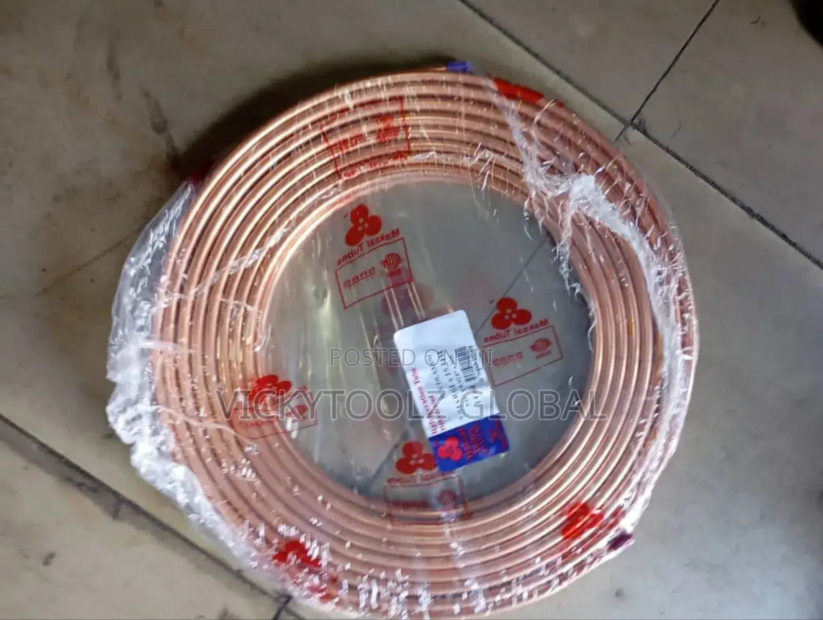 Copper Coil Pipe 5/16 15meters (South Africa)