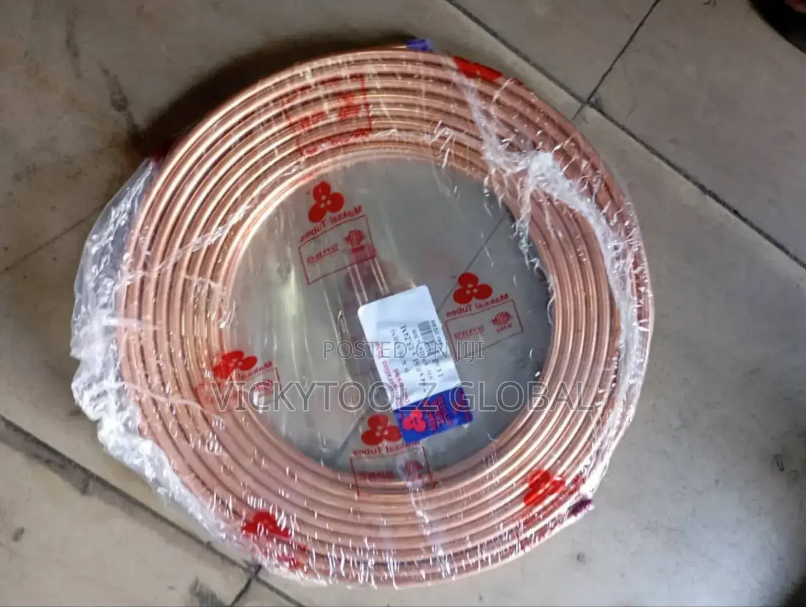 Copper Coil Pipe 5/16 15meters (South Africa)