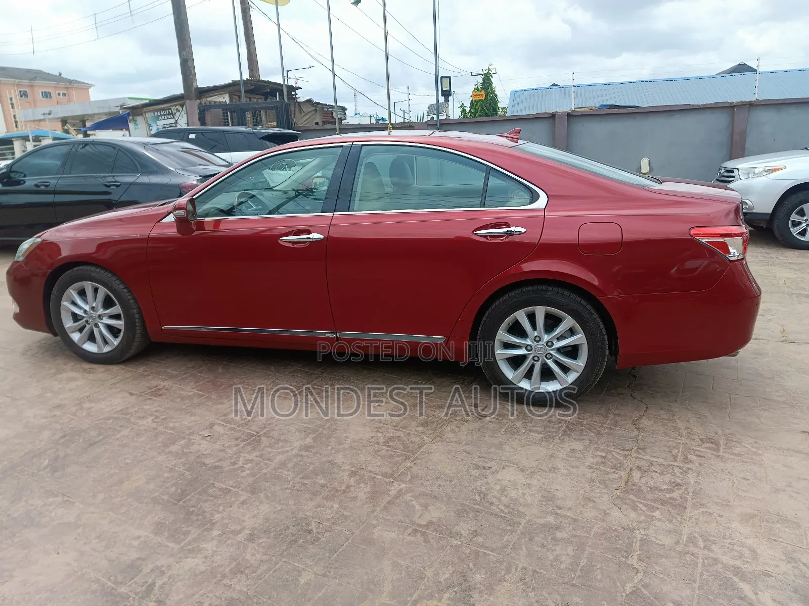 Lexus ES 350 2010 Red
