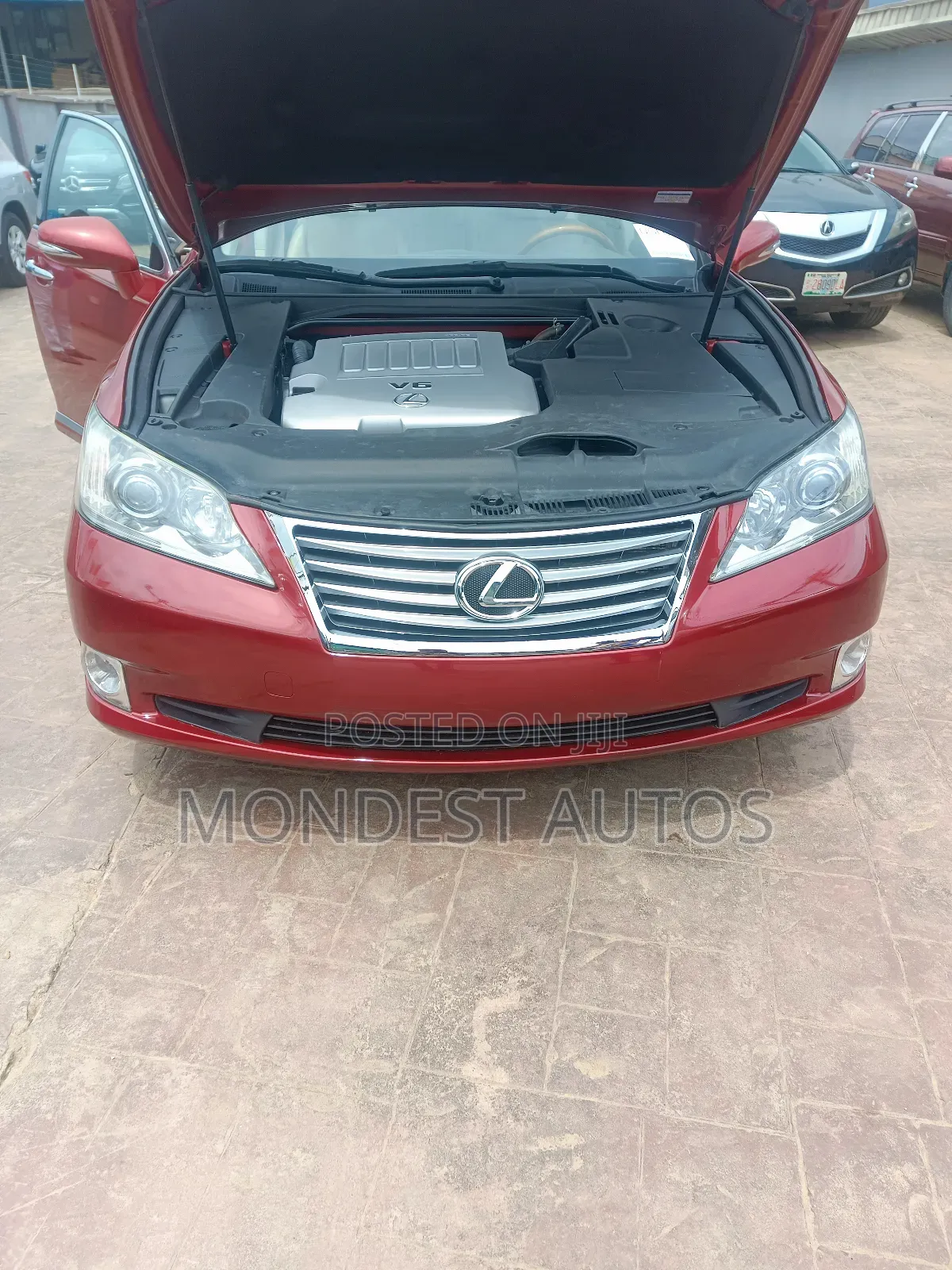 Lexus ES 350 2010 Red