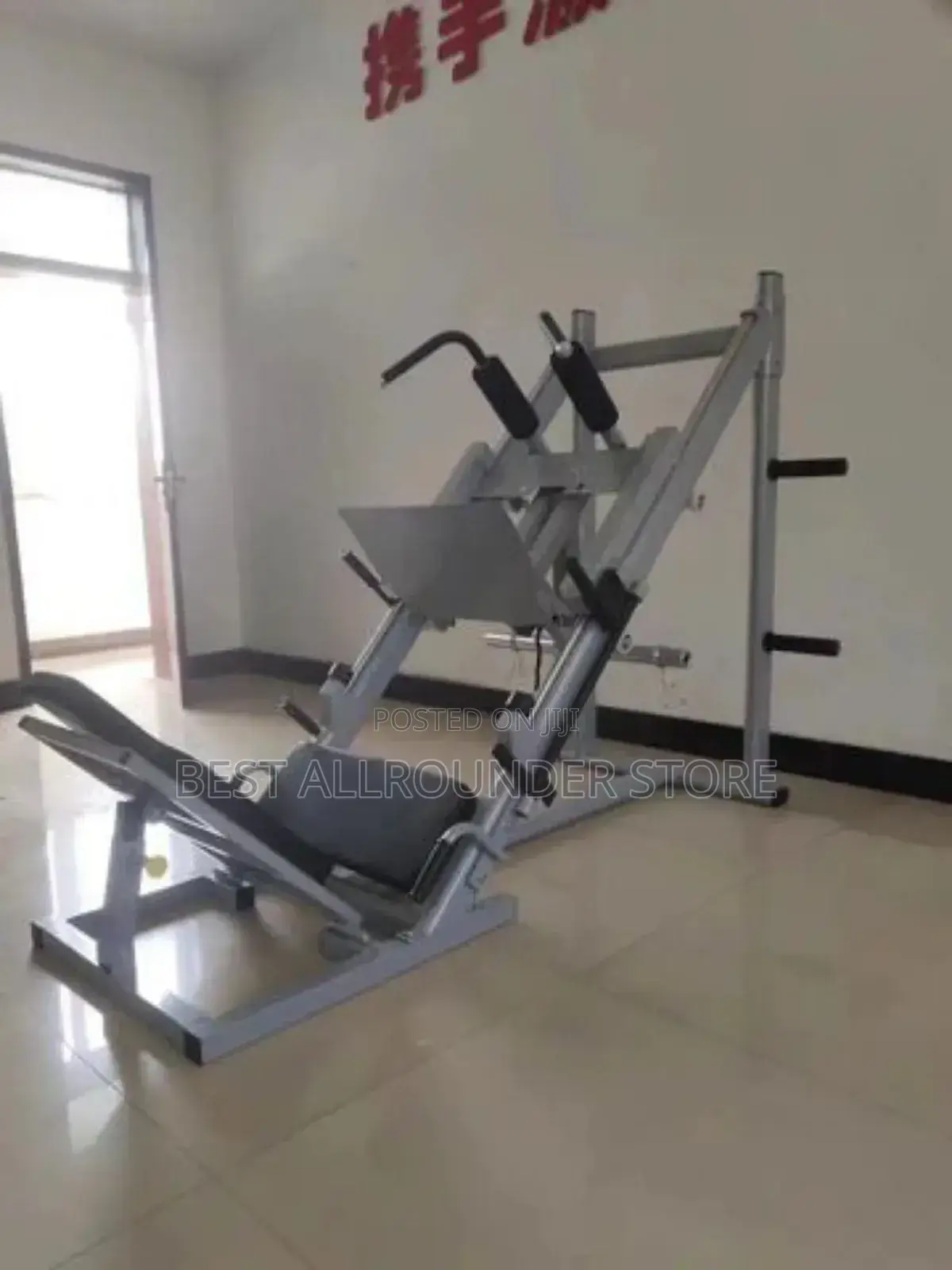 Leg Press Machine and Hack Squat Combo