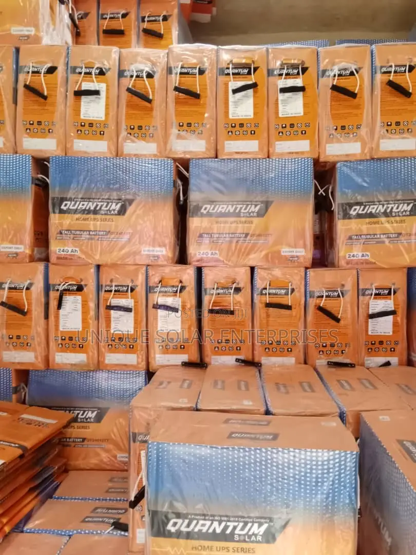Quantum 240ah Tubular Battery
