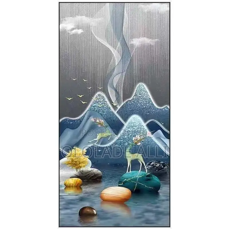 New Led Crystal Porcelain Wall Lamp