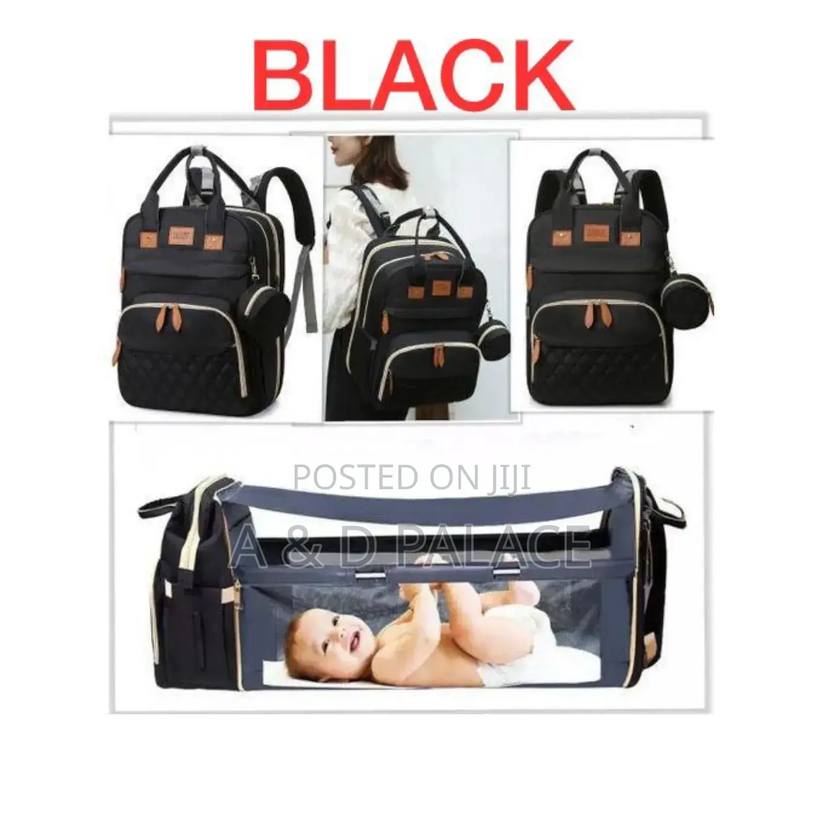 High Quality Baby Bed and Nursing/Maternity Backbag