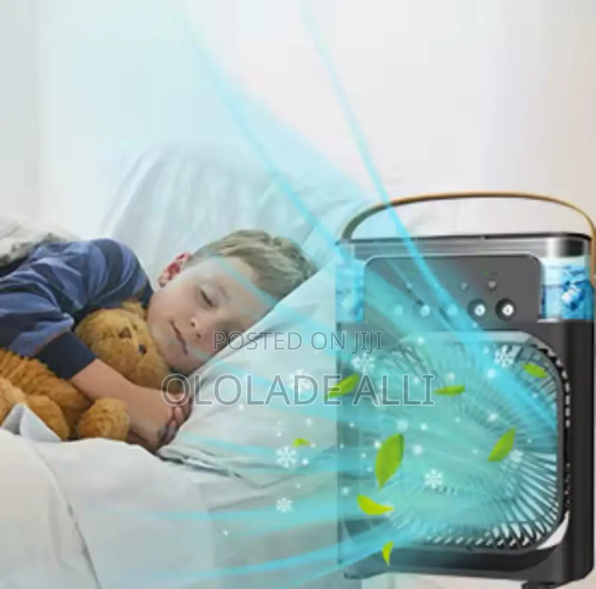 4 in 1 Portable Humidifier Fan Mini Air
