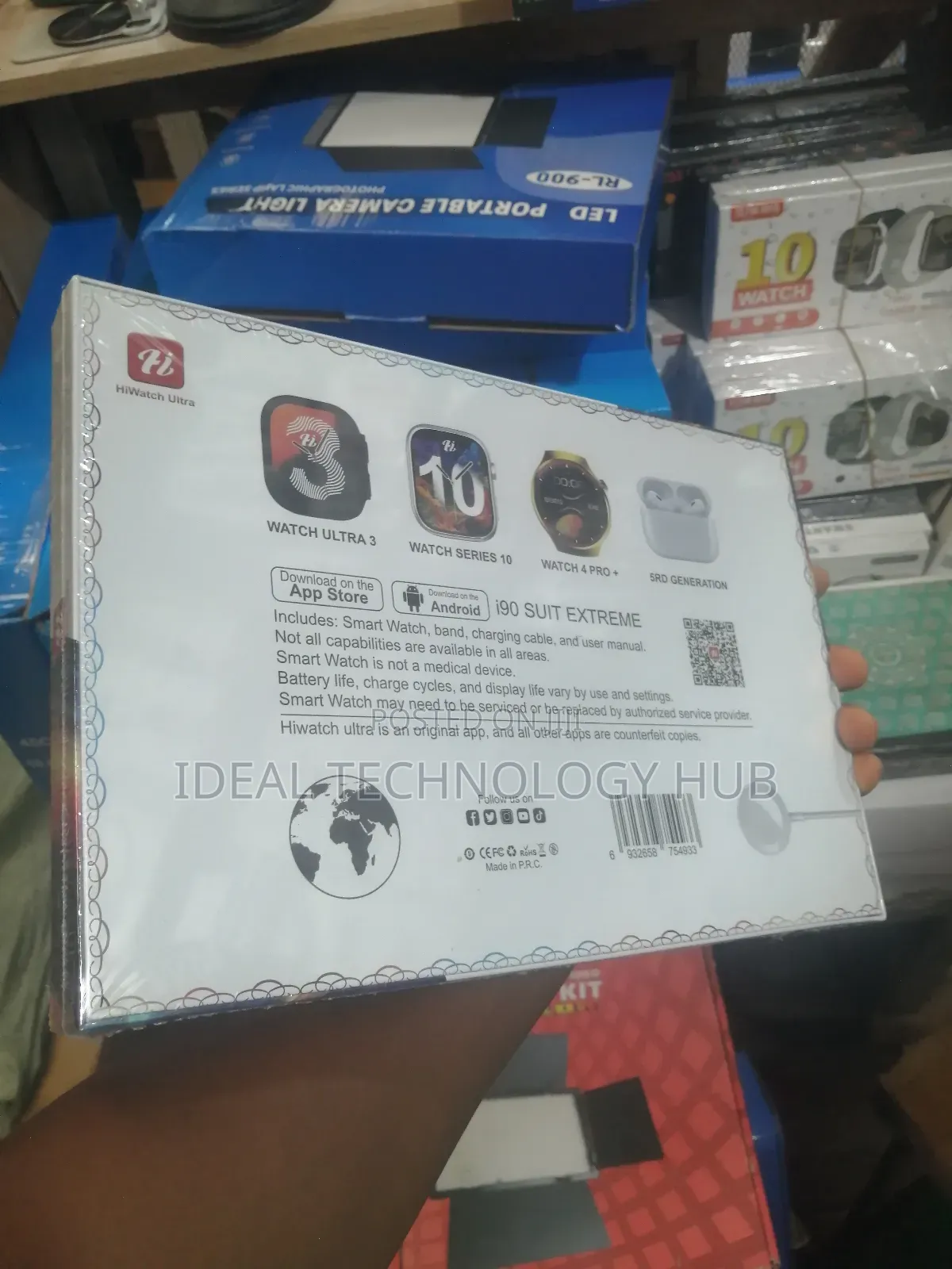I90 Suit Extreme Smartwatch