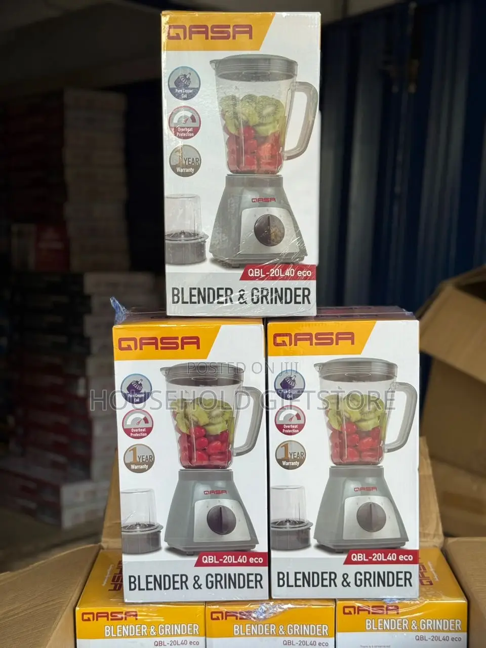 Qasa 2in1 High Quality Blender and Grinder
