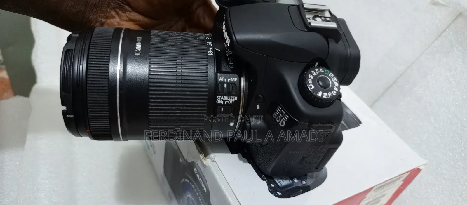 Canon Professional Photo and Video Camera With 18to135 Lens