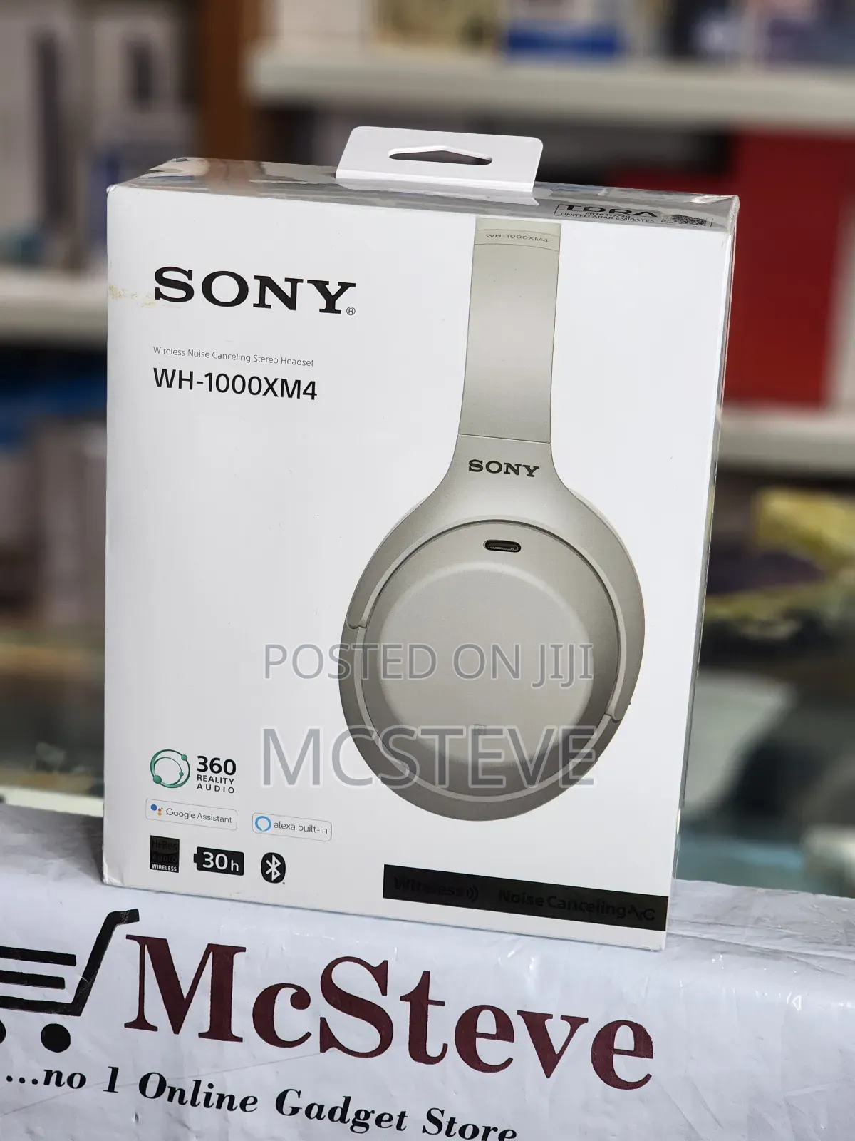 Sony Wh-1000xm4 Wireless Noise Cancelling Headphones