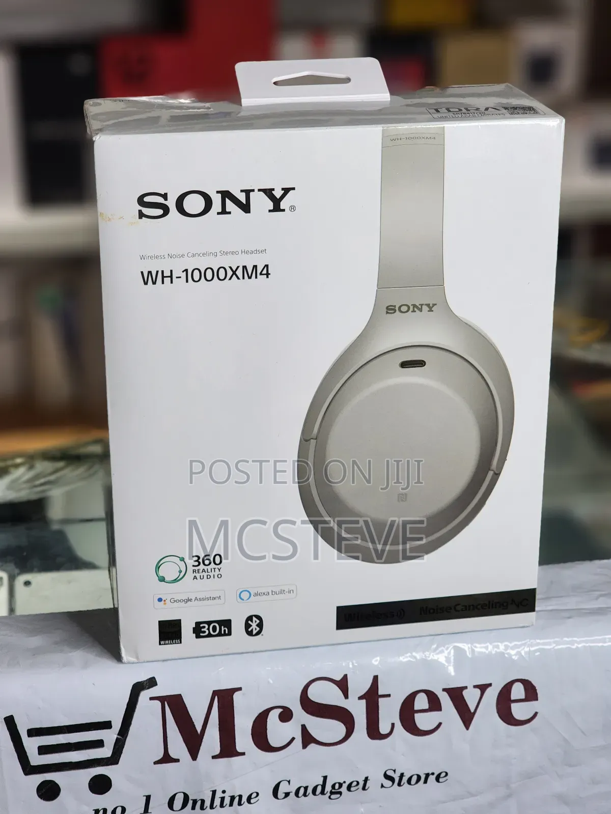 Sony Wh-1000xm4 Wireless Noise Cancelling Headphones