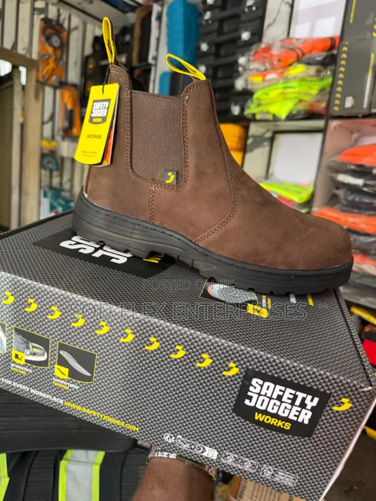 Jackman Safety Joggers Safety Boot 🥾Available In Sizes