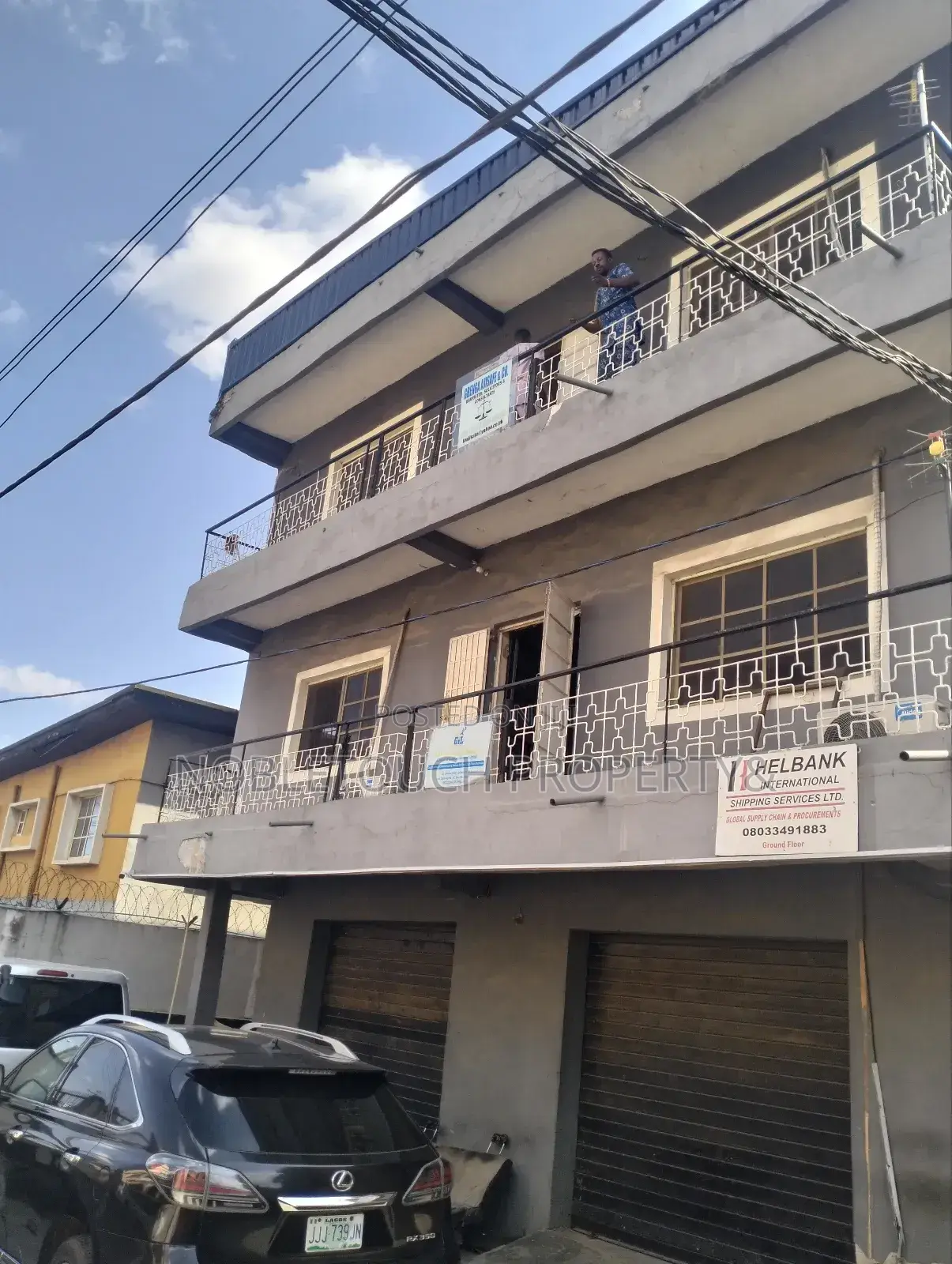 Commercial Block of 6flats at Anifowoshe Ikeja Lagos