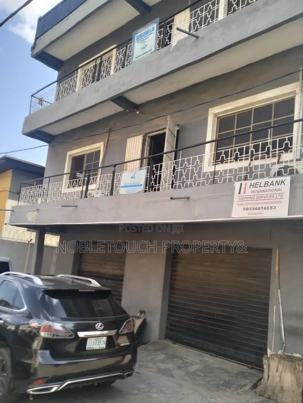 Commercial Block of 6flats at Anifowoshe Ikeja Lagos