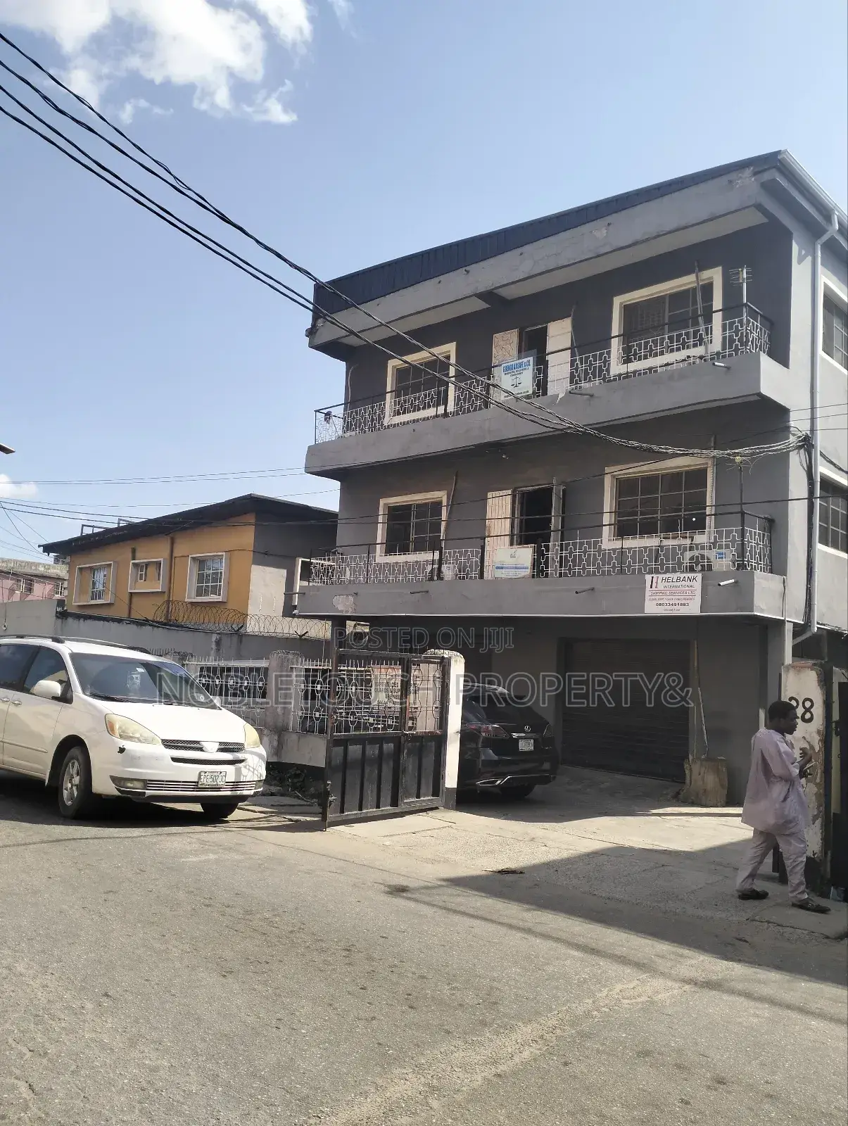 Commercial Block of 6flats at Anifowoshe Ikeja Lagos