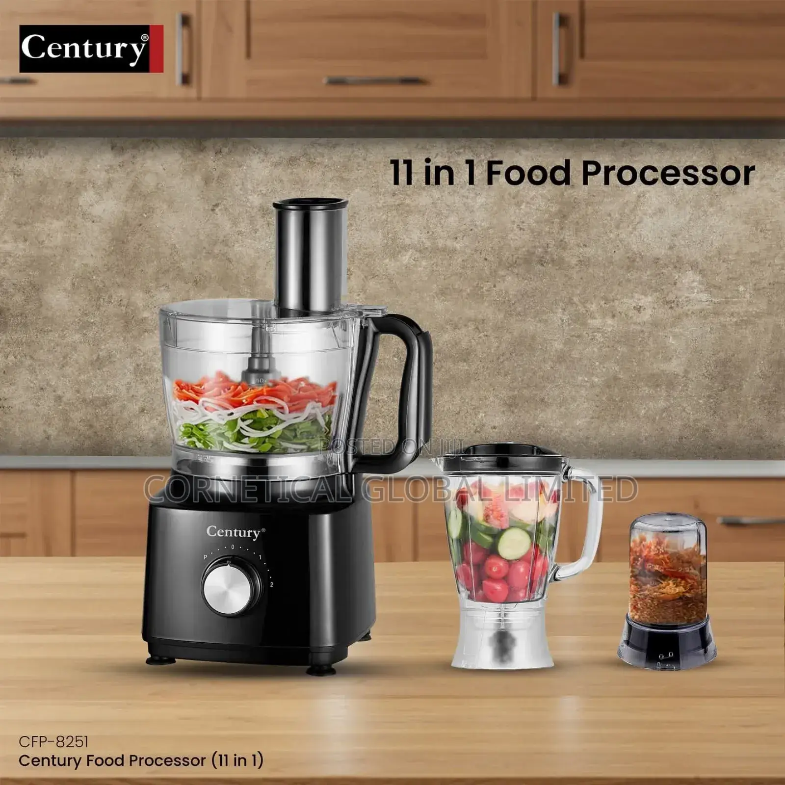 Century Food Processor Yam Pounder CFP-8251