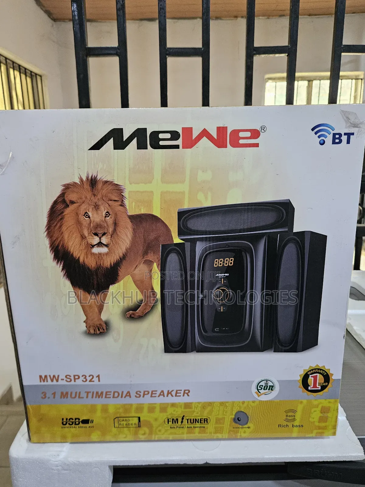 Mewe 3.1 Multimedia Speaker 35w