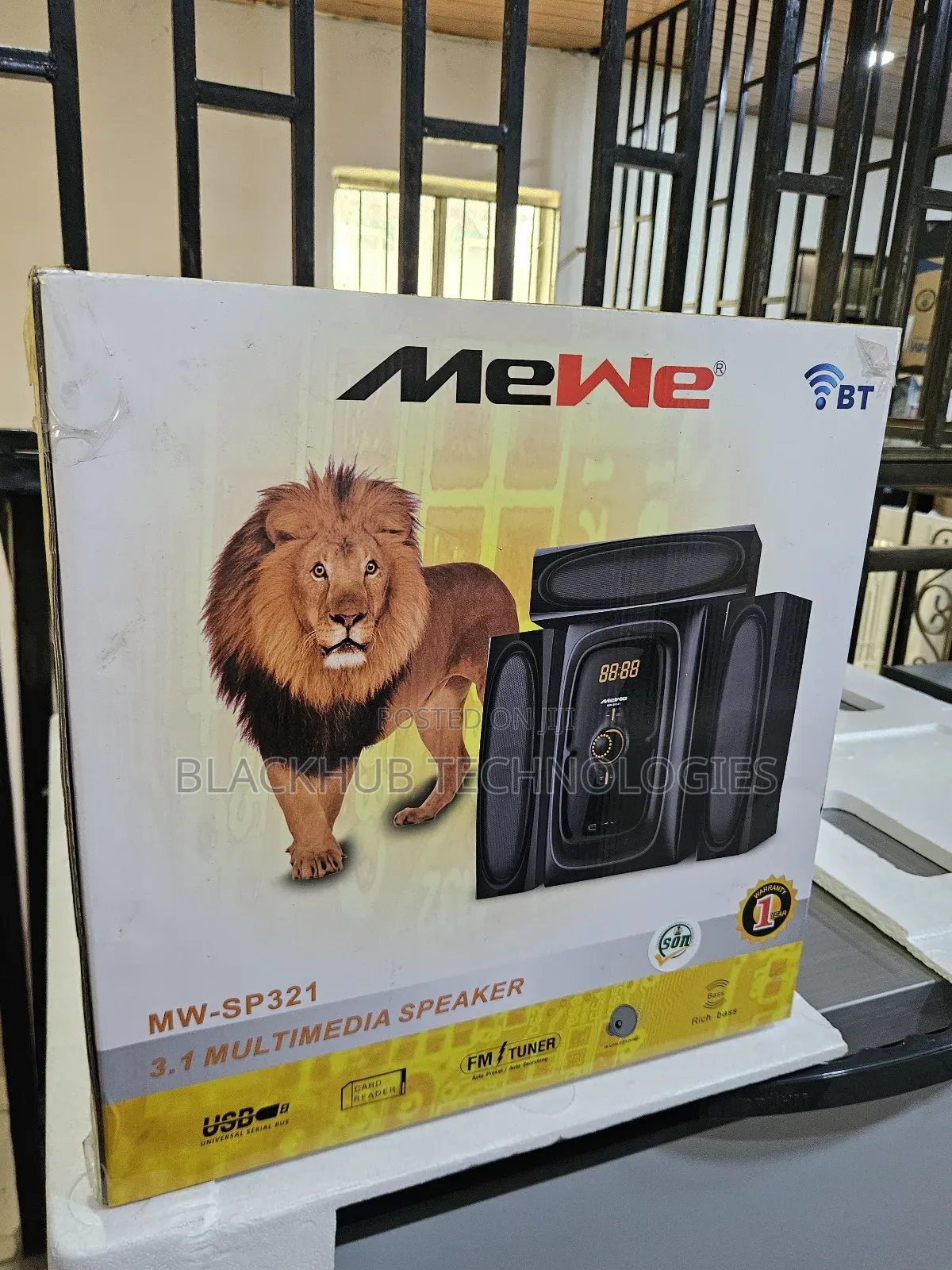 Mewe 3.1 Multimedia Speaker 35w