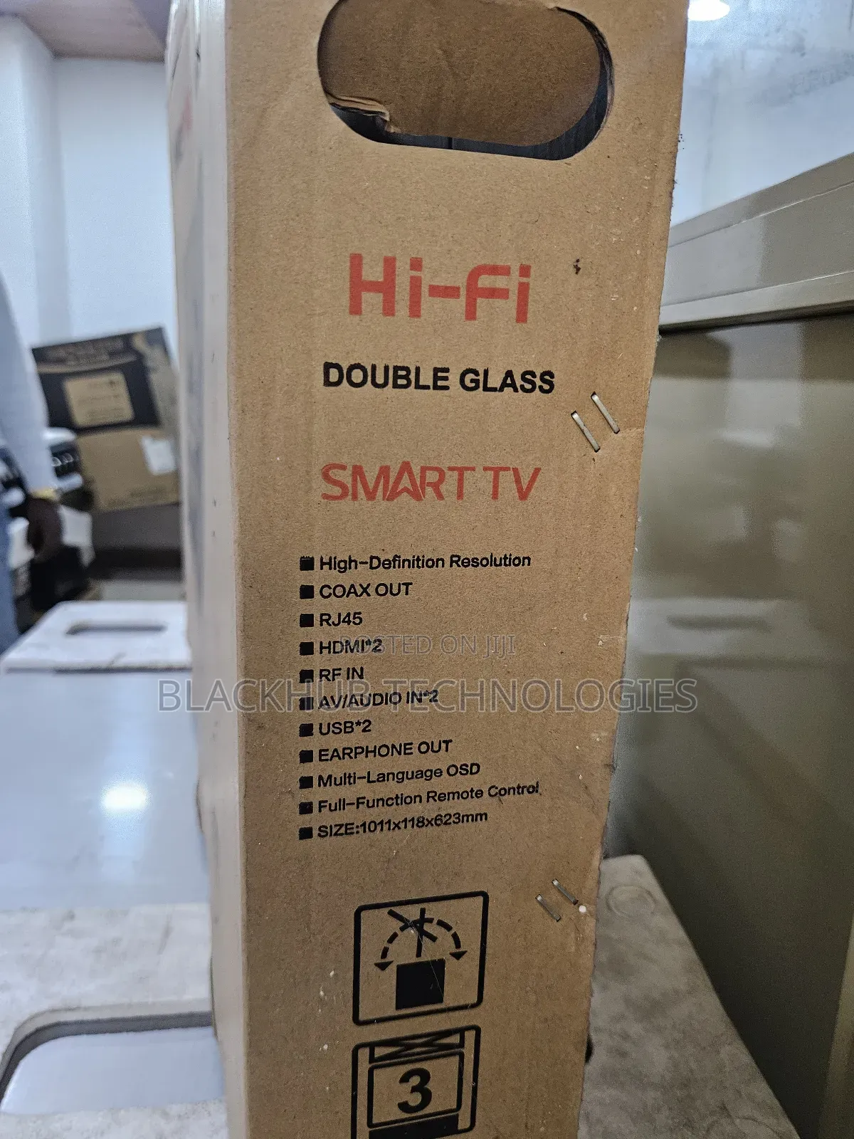 Mewe Smart Tv 43 Inches 1gb+8gb, Frameless, Double Glass