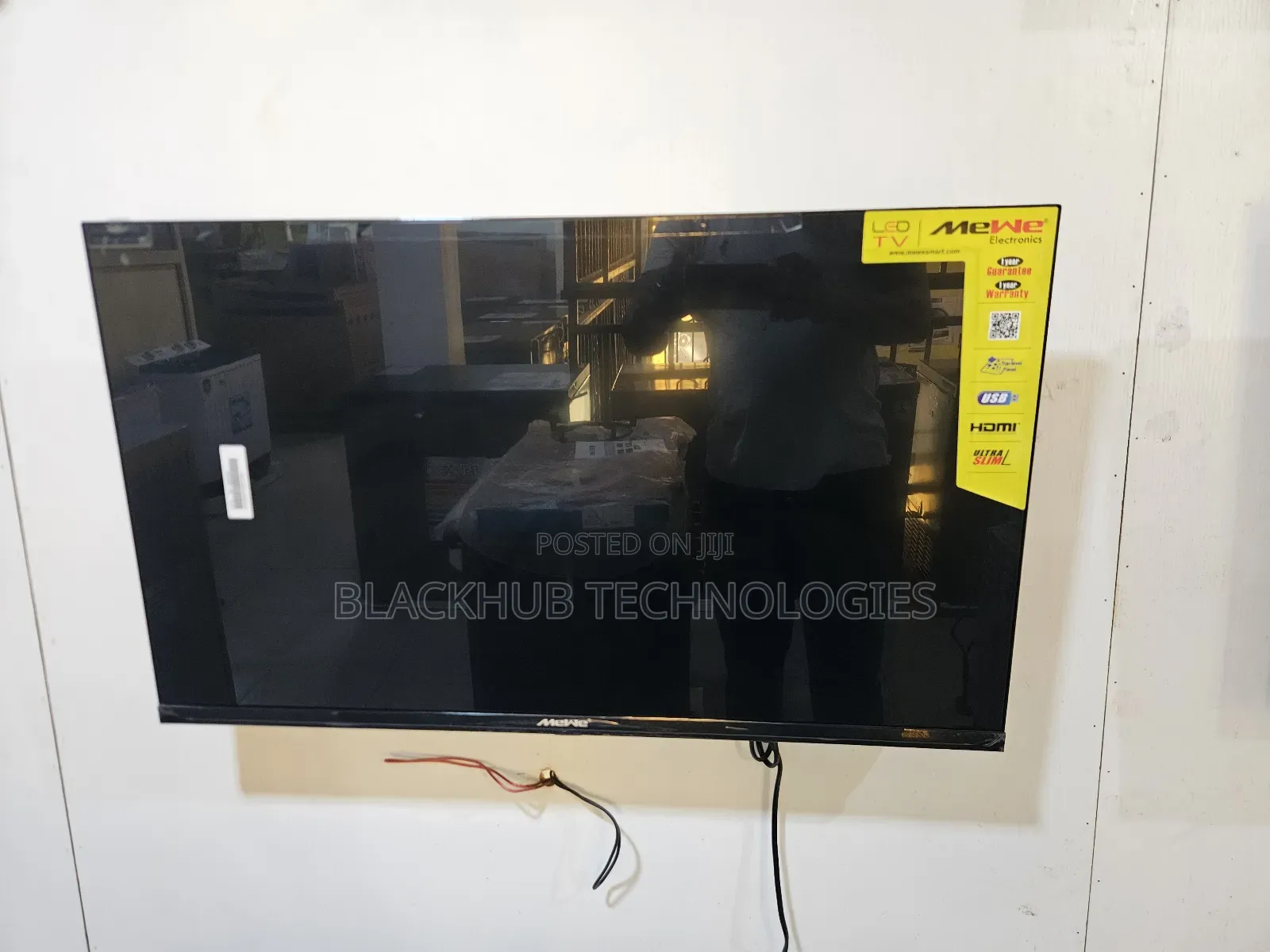 Mewe Smart Tv 43 Inches 1gb+8gb, Frameless, Double Glass