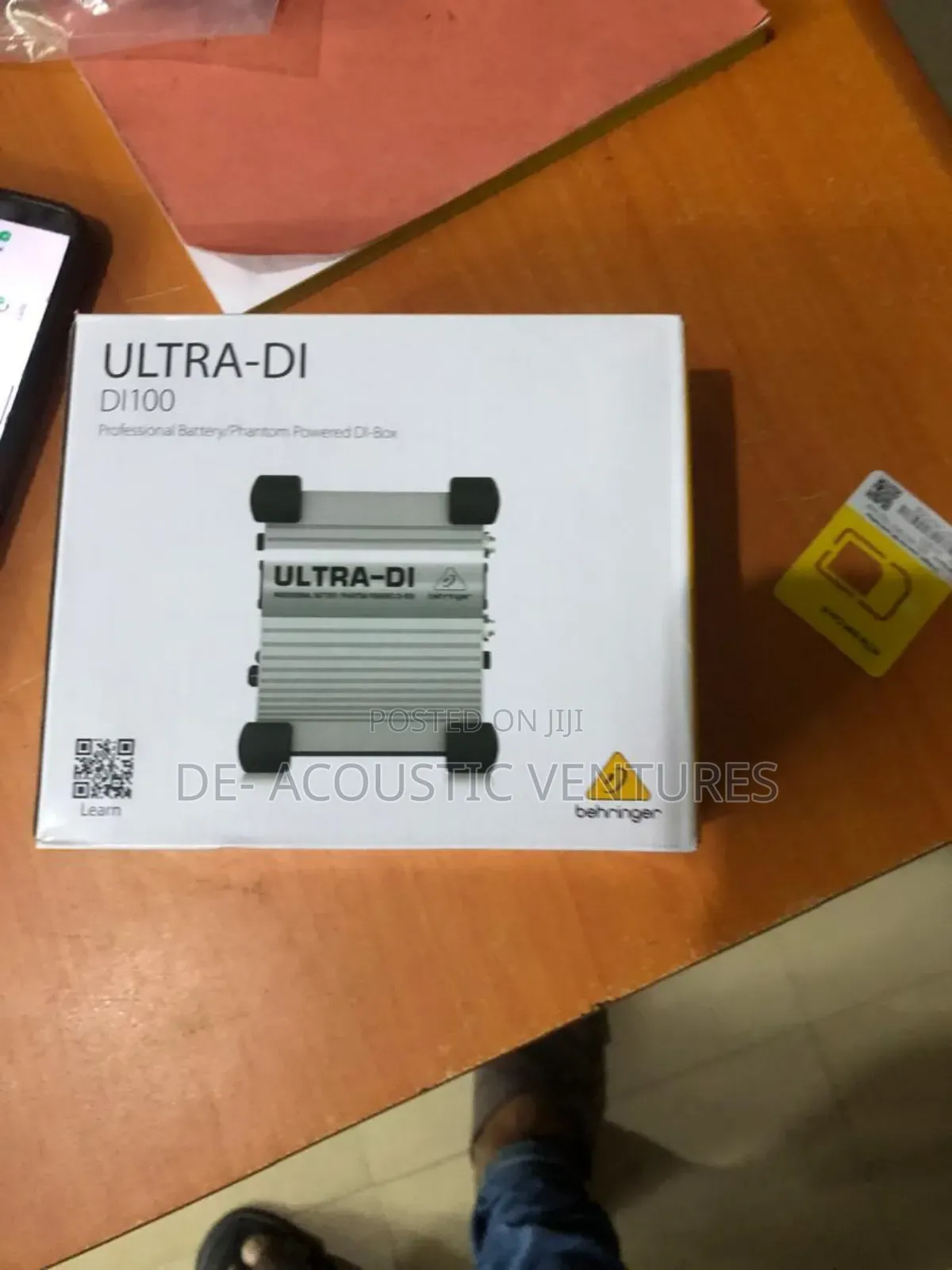 Beringer Ultra D1 D1100 Phantom Di Box