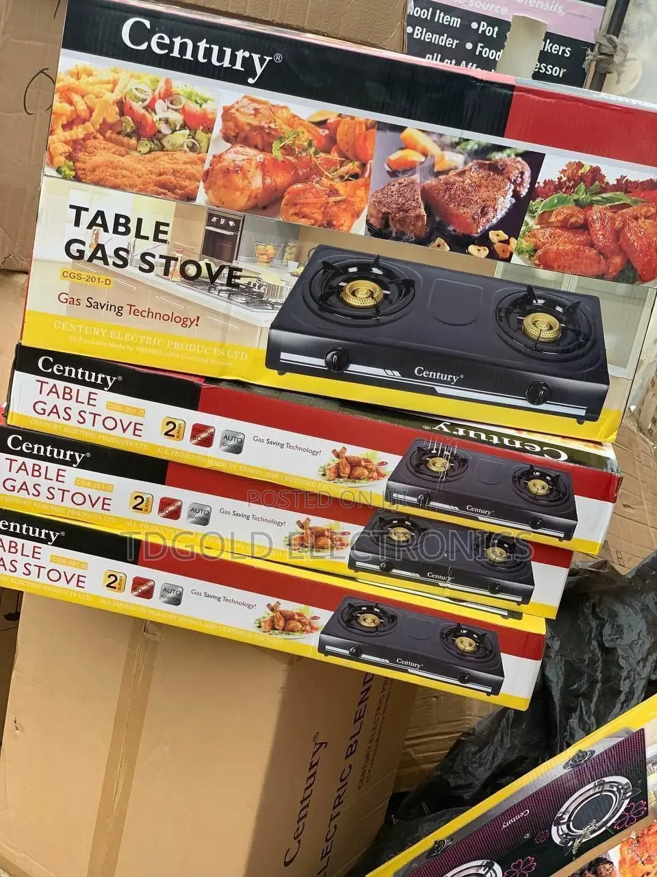 Century 2burner Gas Cooker