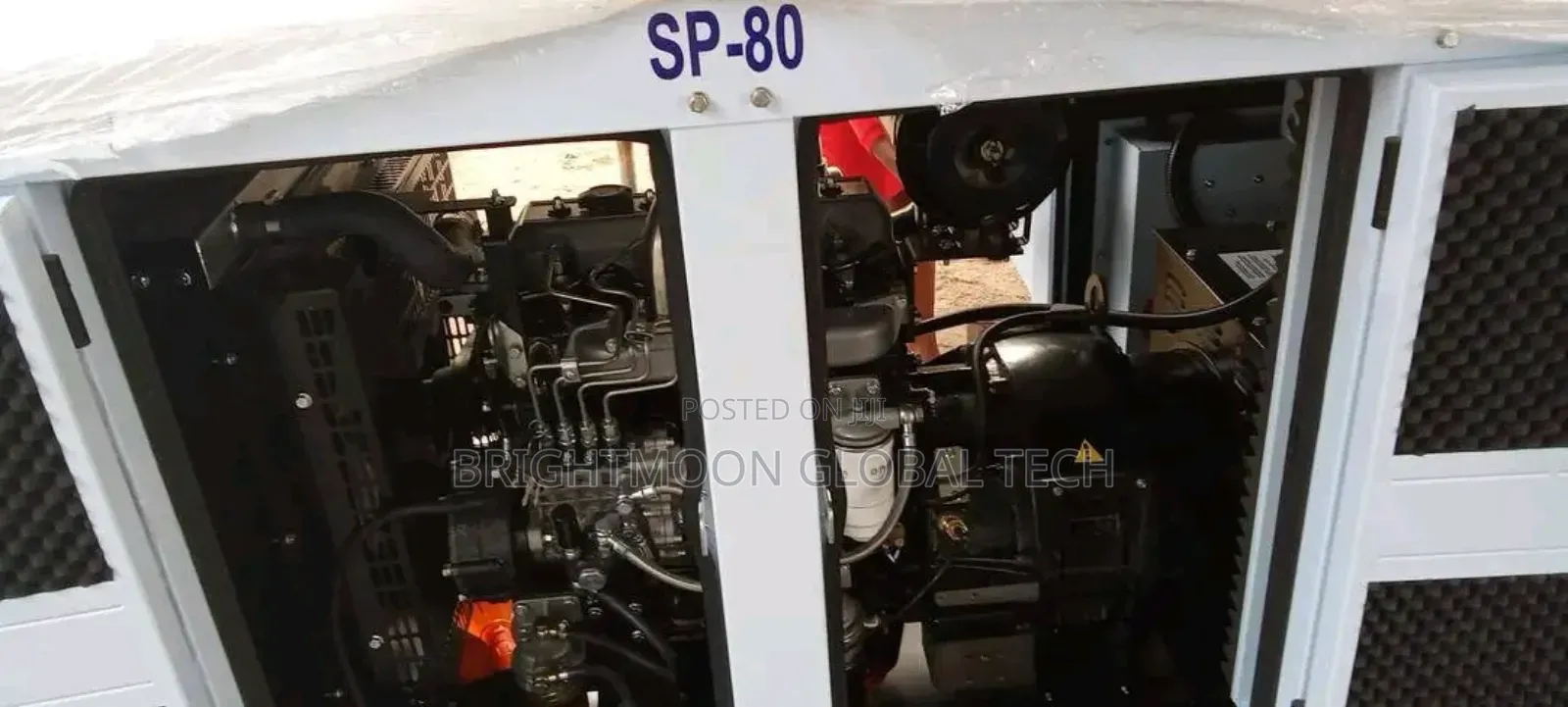 80kv Perkins Soundproof Diesel Generator
