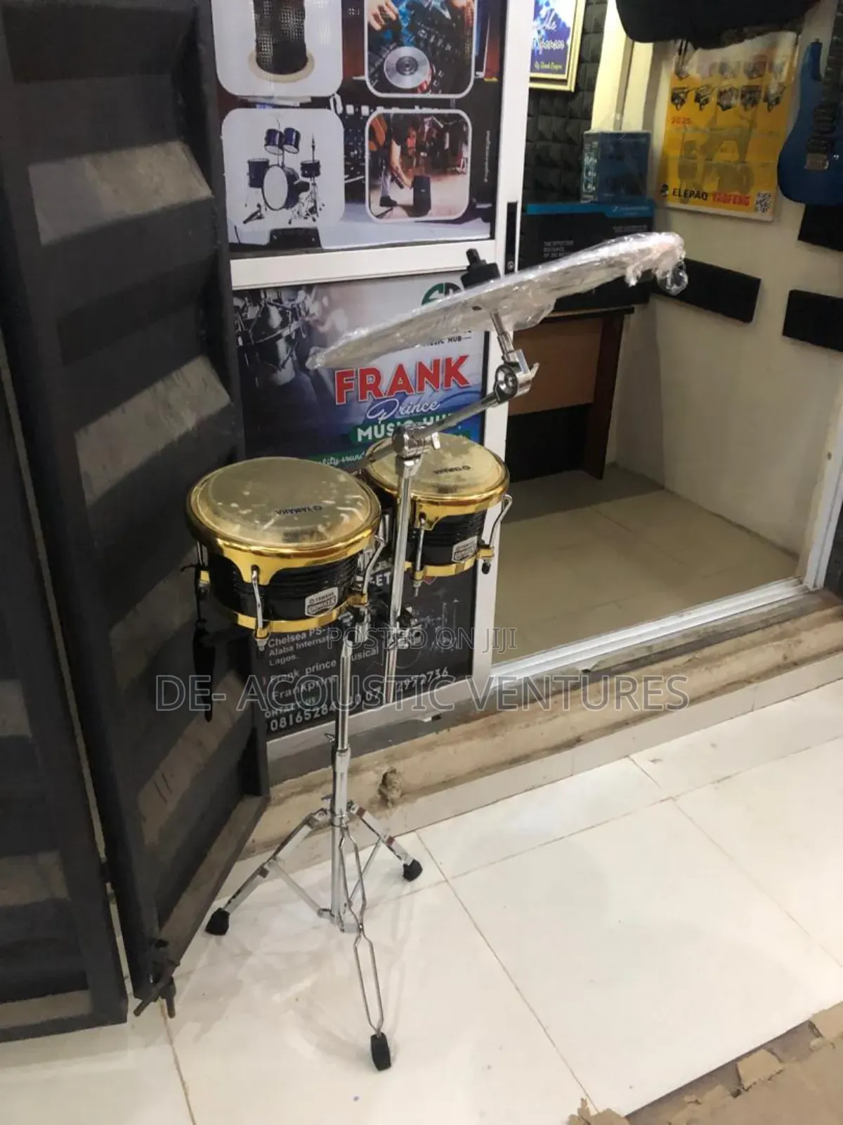 Brand New Yamaha Bongo With Cymbal