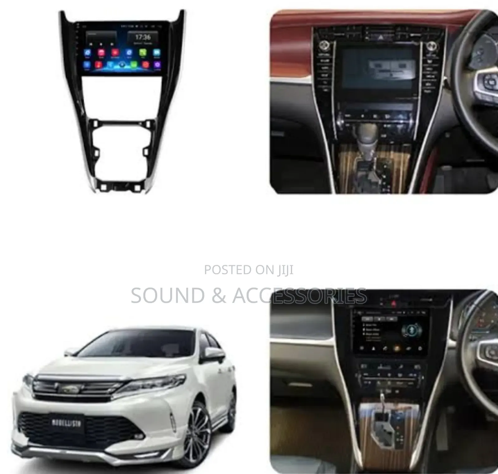 Toyota Harrier Xu60 2013-2020 Android GPS Navigation System