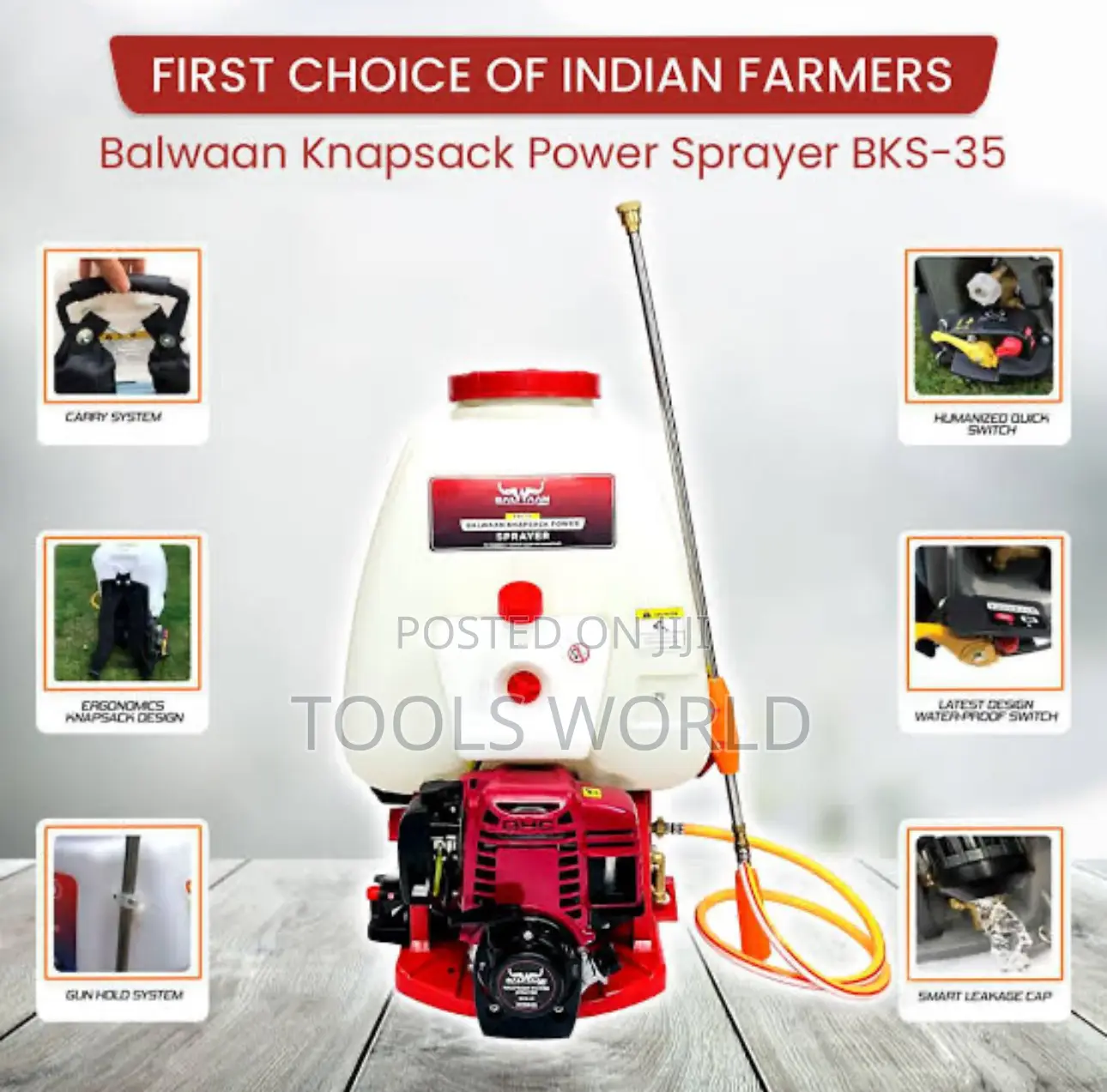Powerful 20l Gasoline Knapsack Sprayer – Rugged Reliable