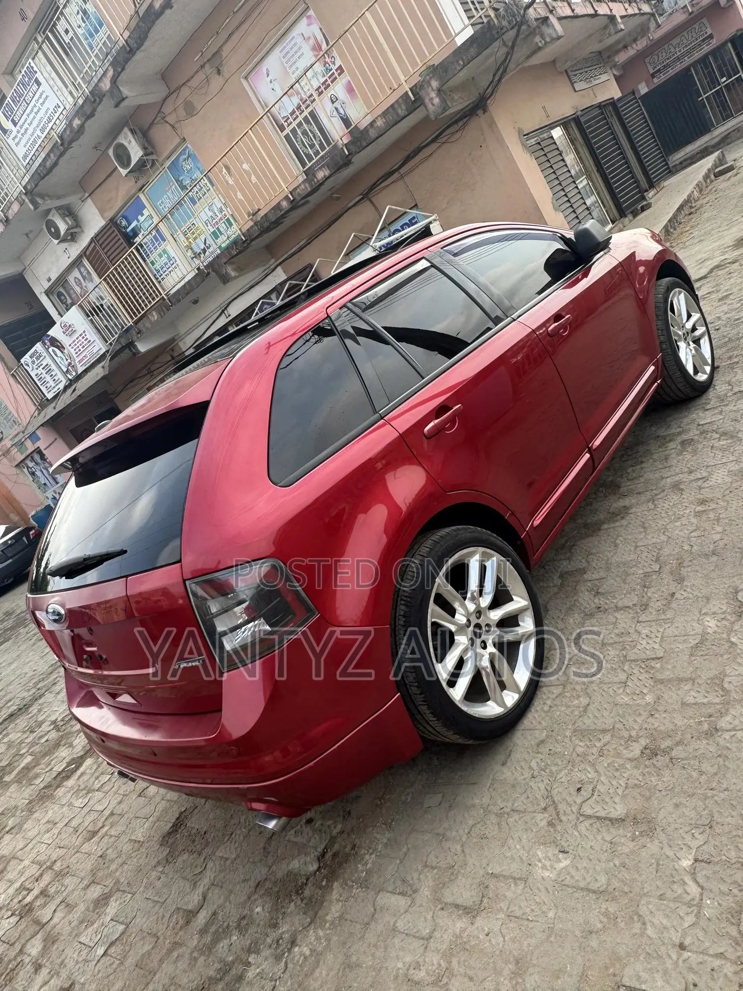 Ford Edge Sport 4dr AWD (3.5L 6cyl 6A) 2010 Red