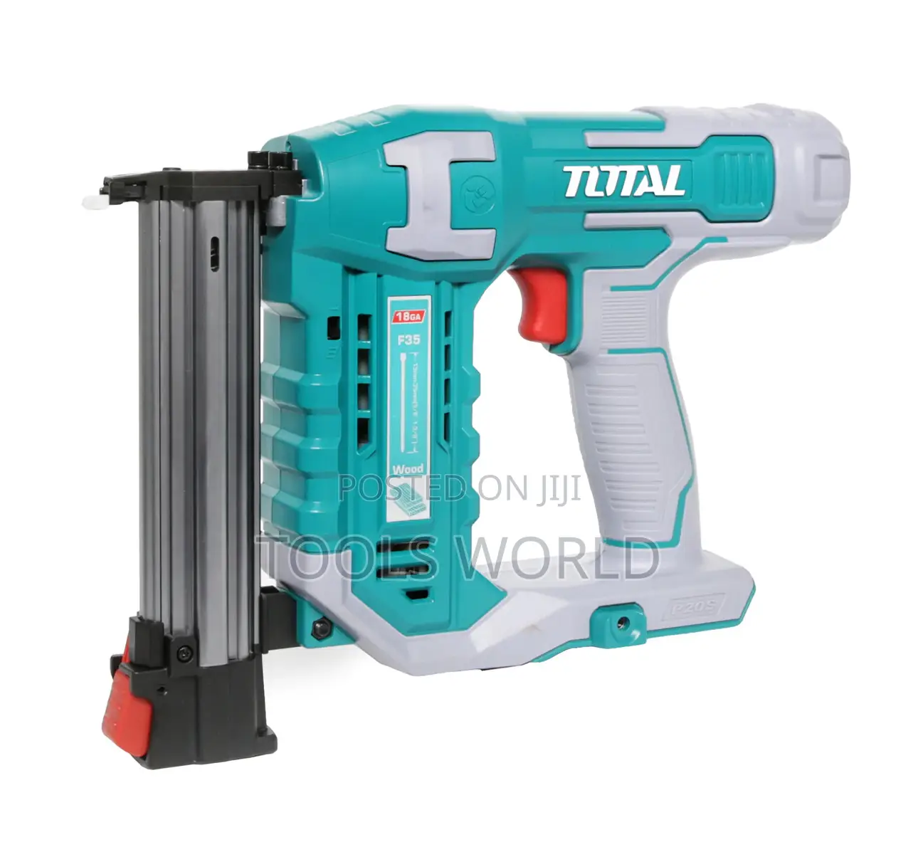 Total Tcbnli3508 Lithium-Ion Cordless Brad Nailer (F15–F35)