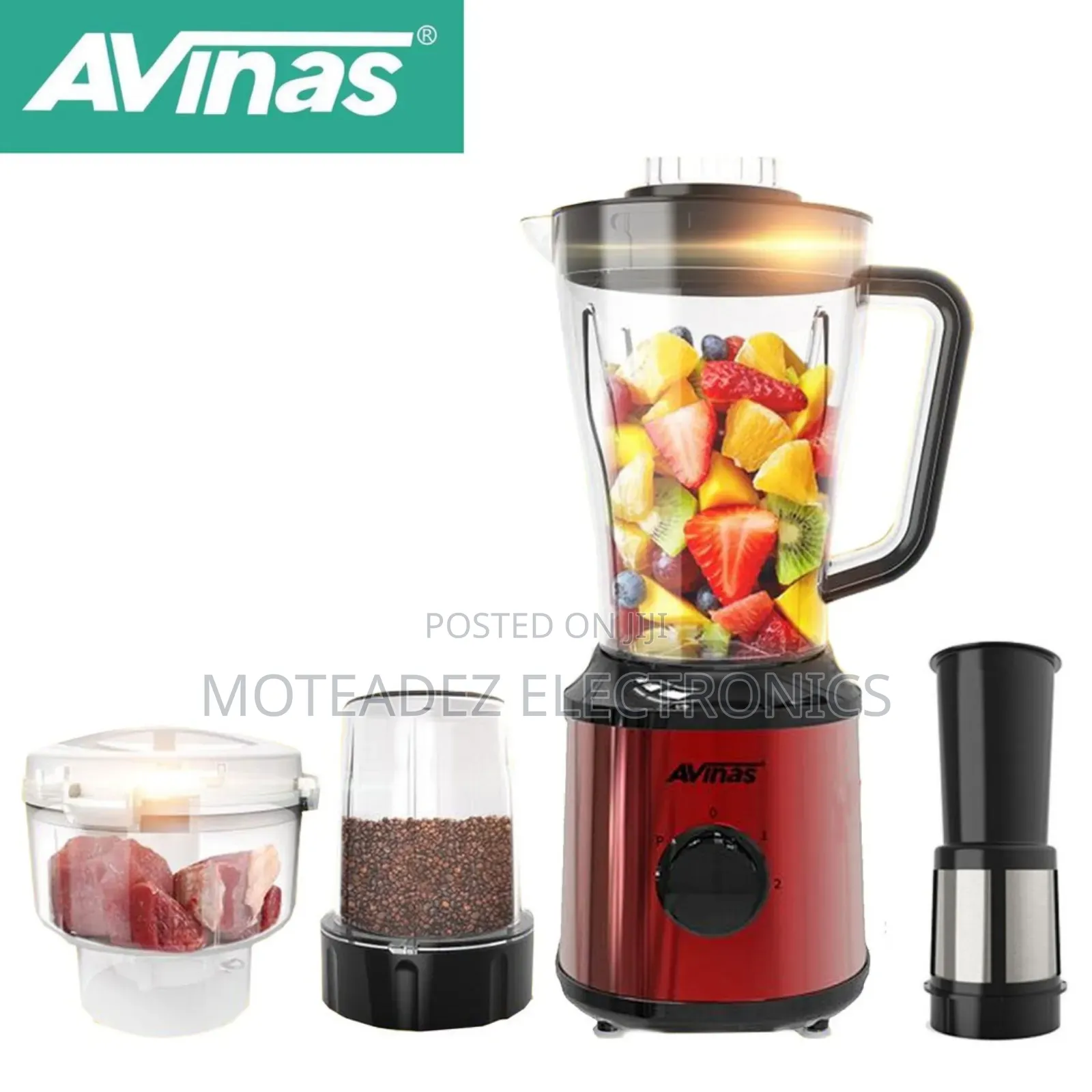 Avinas 4in1 High Quality Blender/Juicer/Grinder/Processors