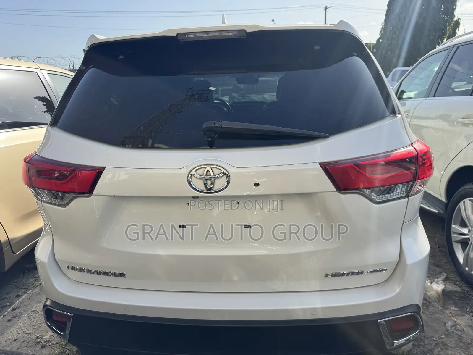 Toyota Highlander Limited Platinum 4x4 V6 (3.5L 6cyl 8A) 2017 White