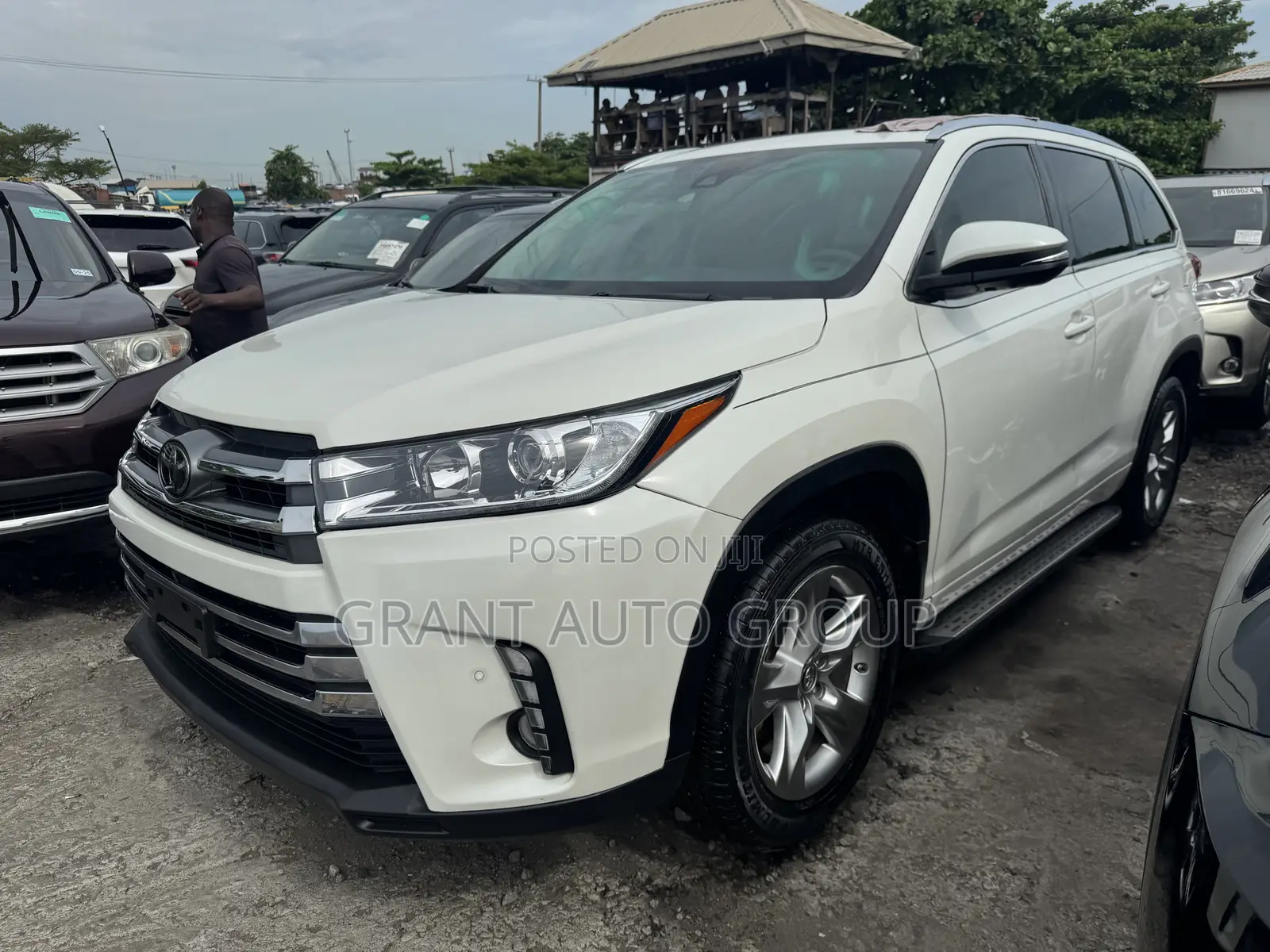 Toyota Highlander Limited Platinum 4x4 V6 (3.5L 6cyl 8A) 2018 White