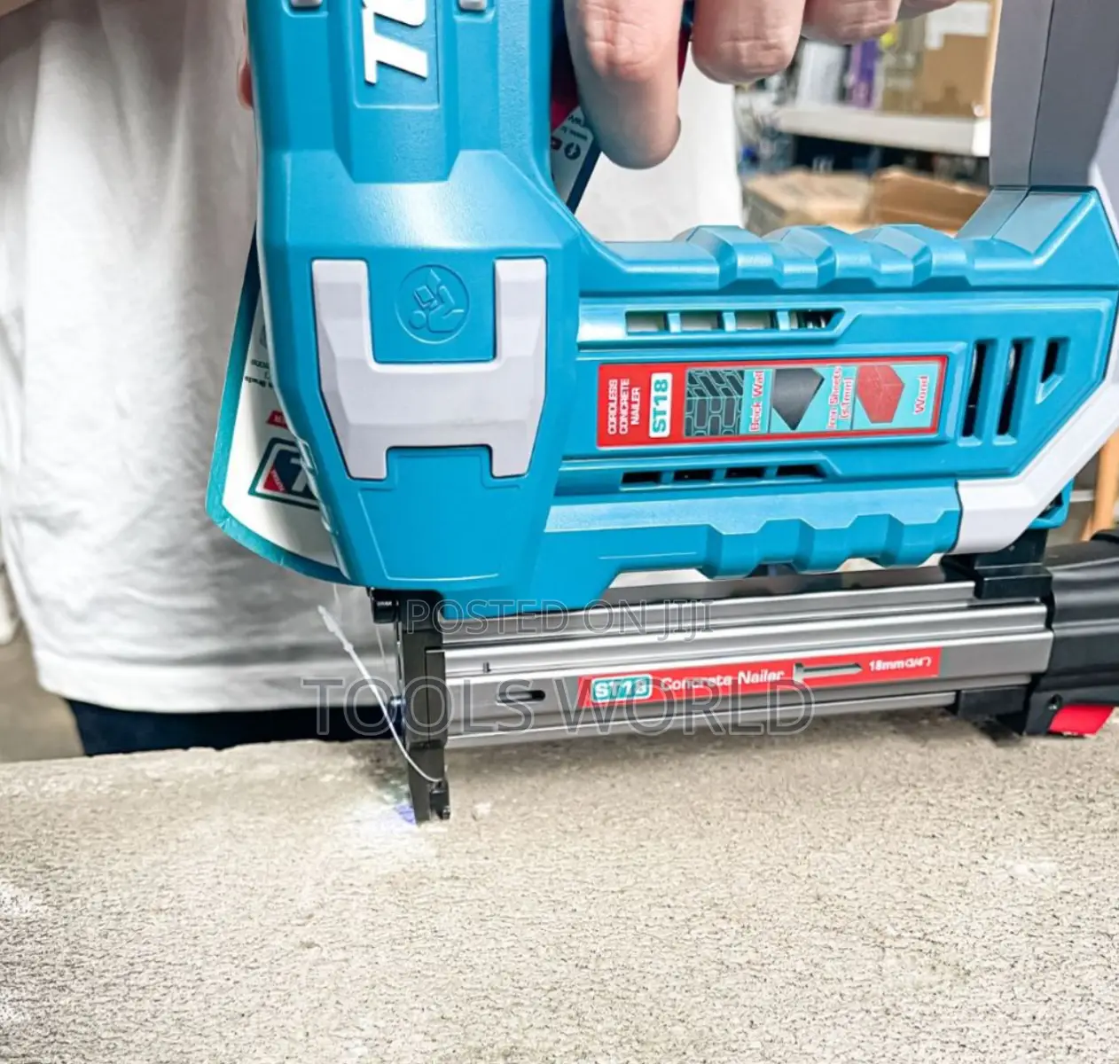 2pcs Combo Kit Brad Nailer 35mm Concrete Nailer 18mm