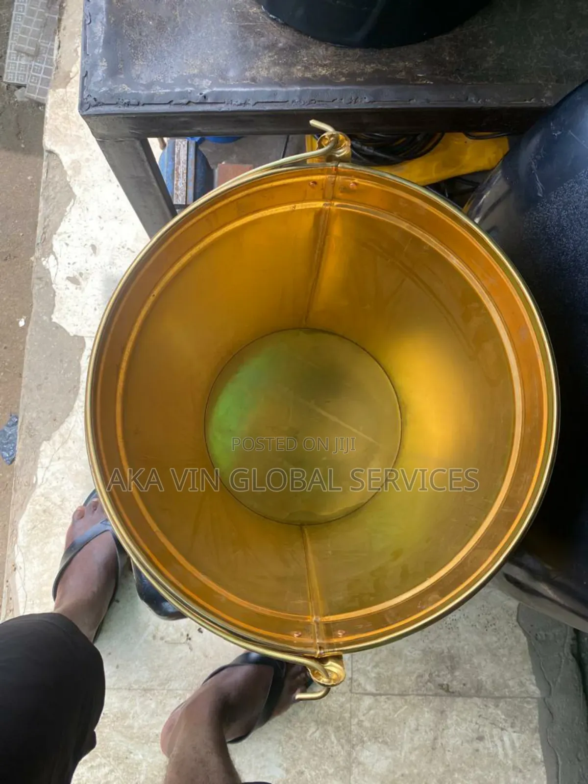 Non Sparking Non Magnetic Anti-Static Brass Bucket