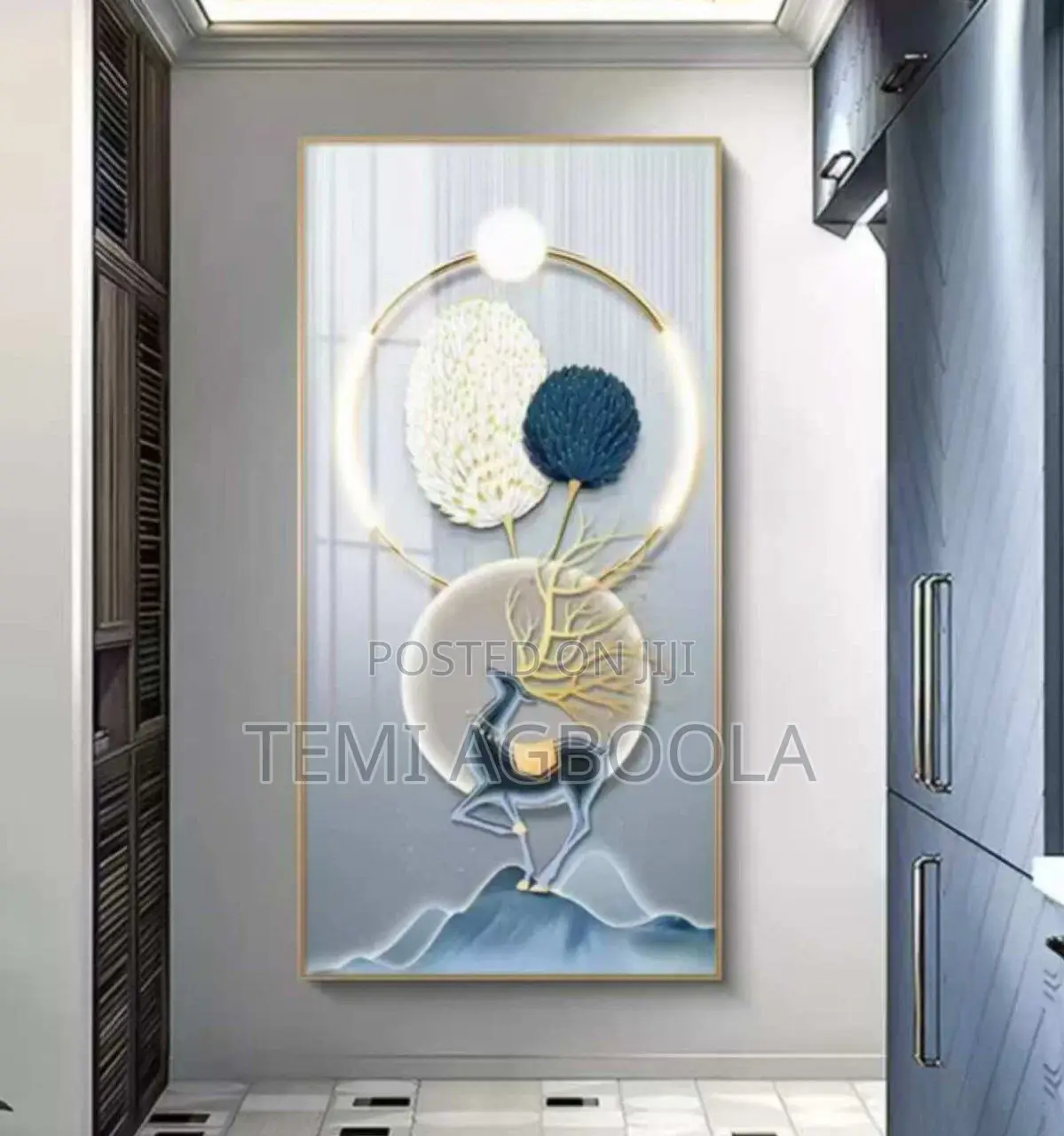 Wall Decorative Frame With Light