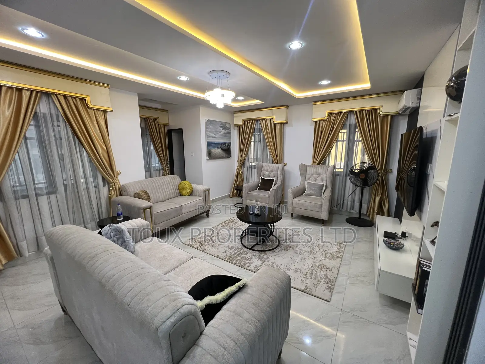 Furnished 2bdrm Apartment in Garki 2 for rent