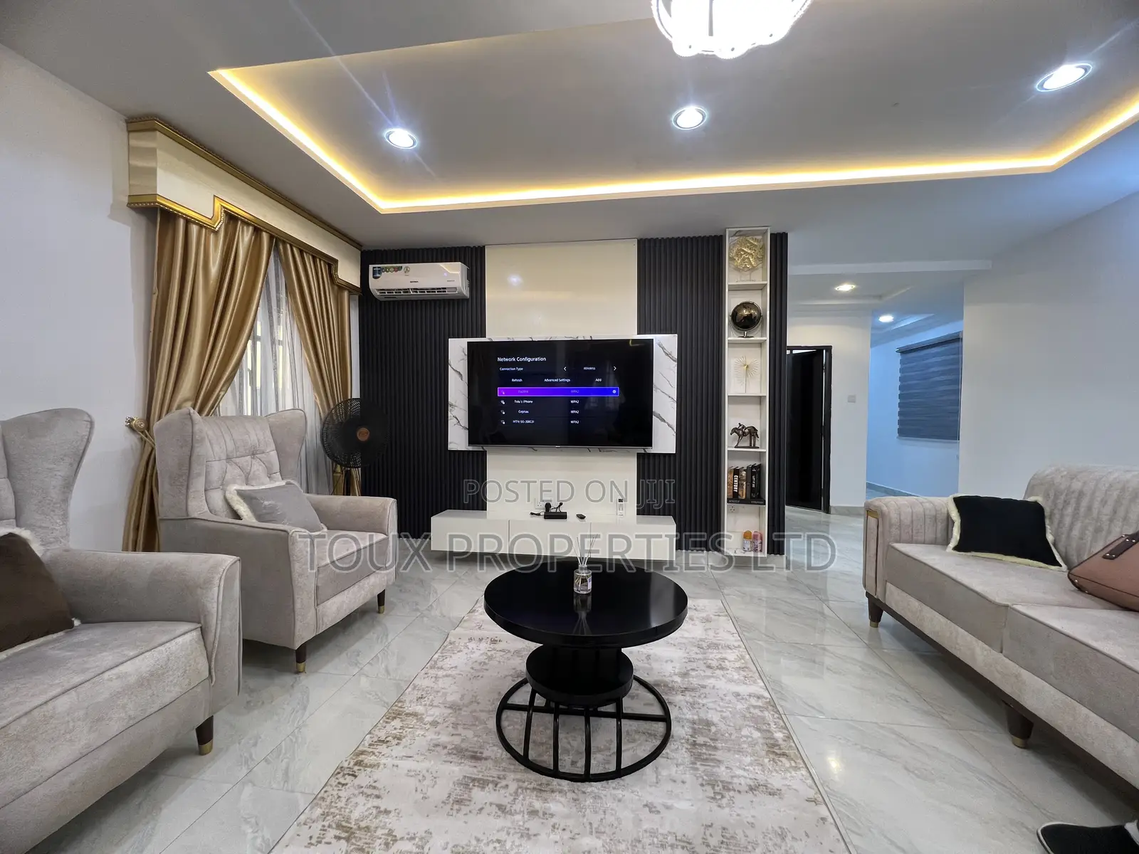 Furnished 2bdrm Apartment in Garki 2 for rent