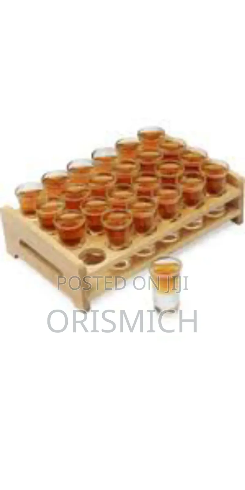 Tequila Shot Glass and Rack ( 24) Pieces