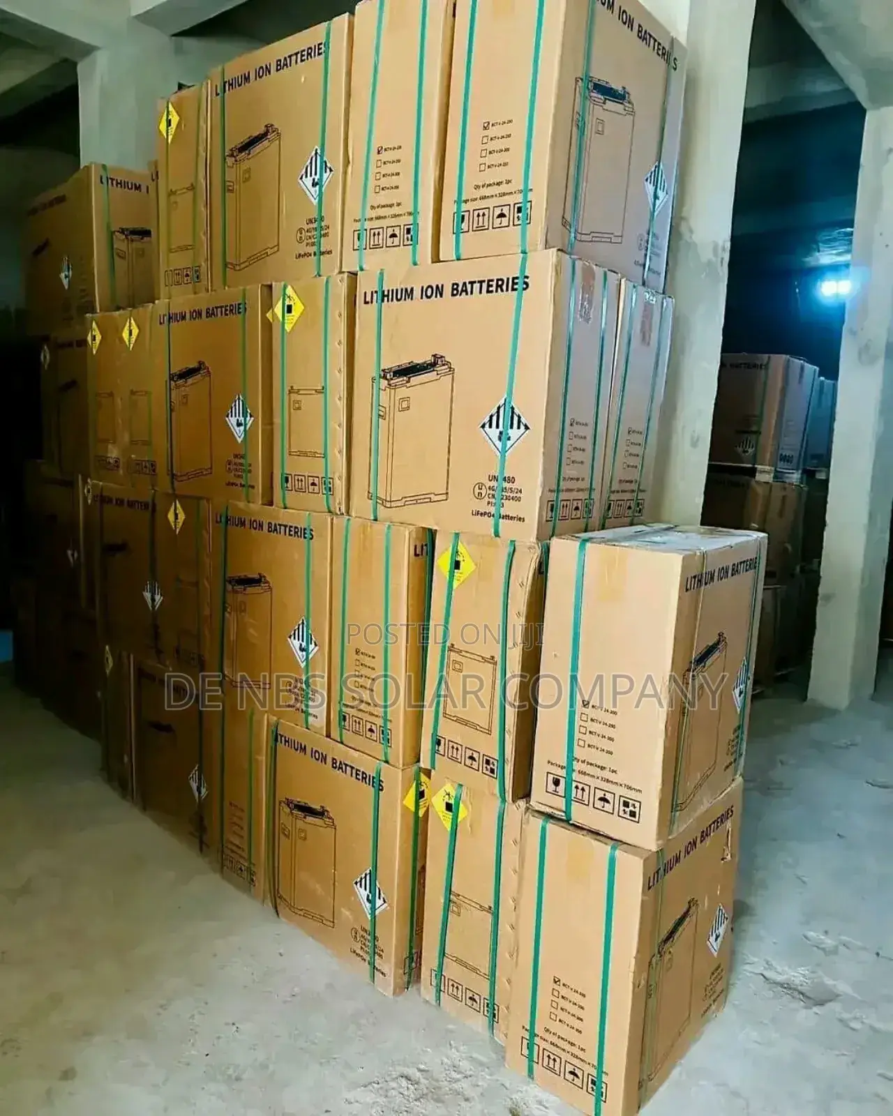 15kwh 51.2v Blue Carbon Lithium Ion Phosphate Battery
