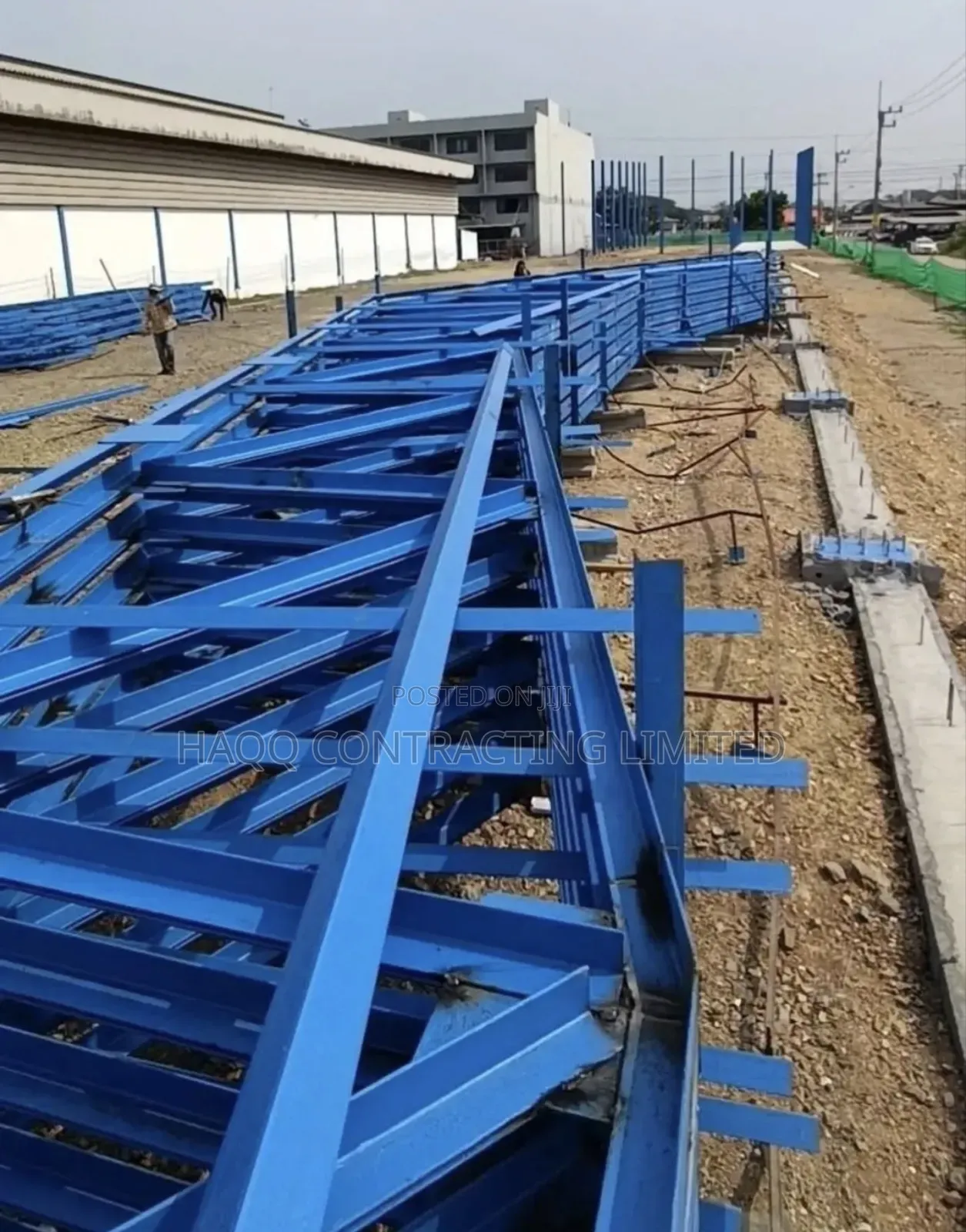 Prefabricated Steel Building ,Steel Fabrication and Erection