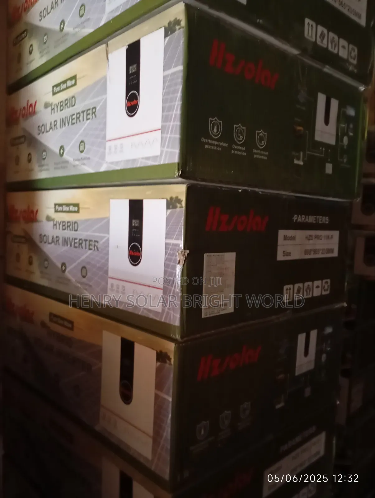 Hzolar 6.2kva 48v Hibrid Inverter